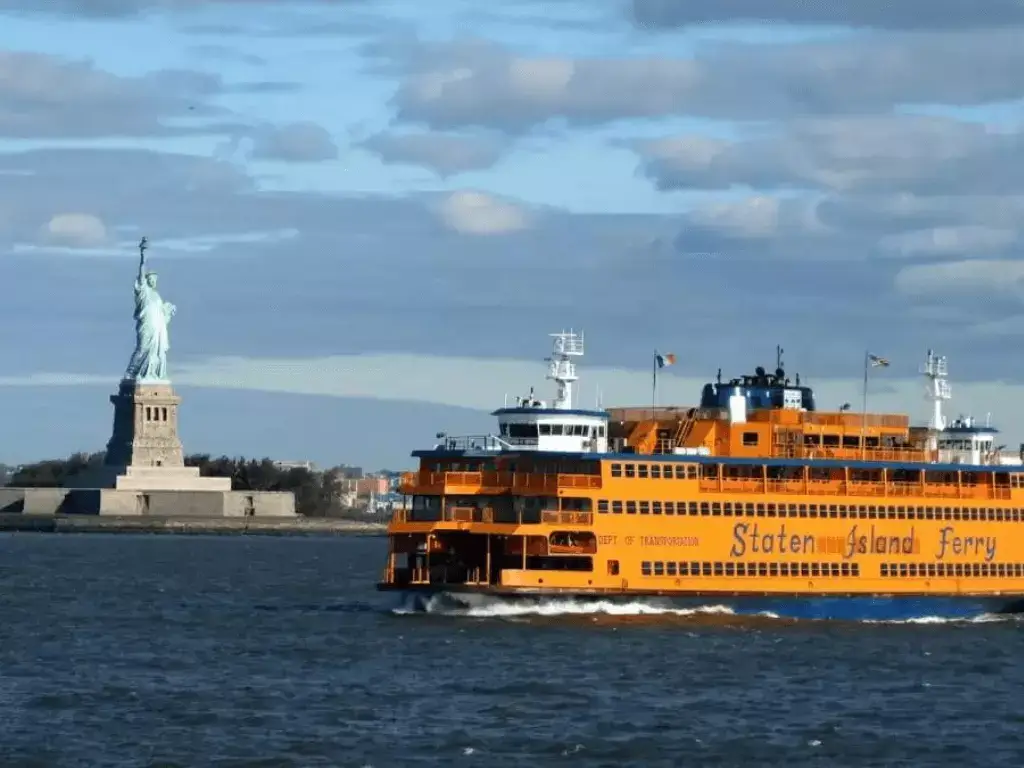 Staten Island Ferry approaching St. George Terminal